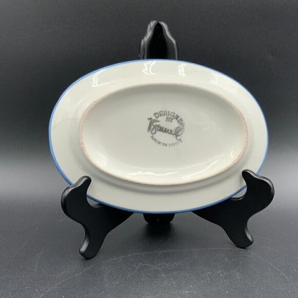 Designed by Brunelli Made in Italy Oval Wedding Party Trinket Dish - Picture 4 of 6